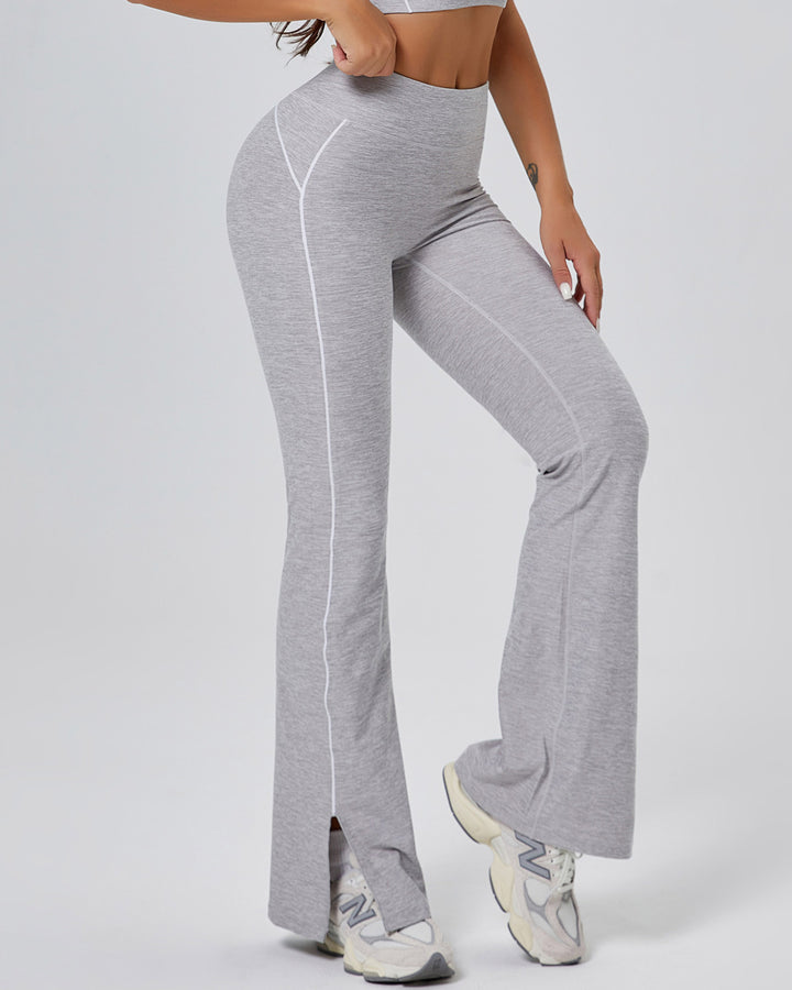 Colette Flare Leggings - Grey
