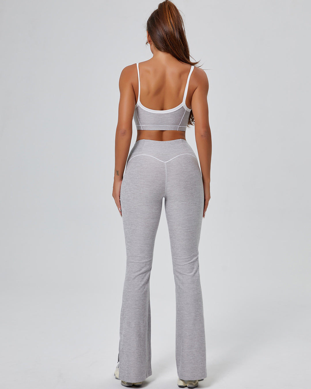 Colette Flare Leggings - Grey