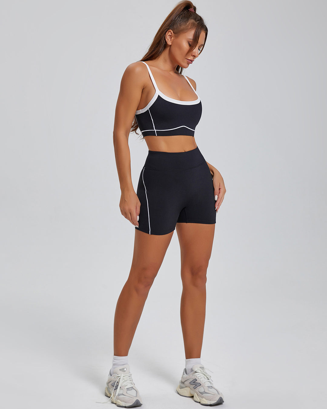 Colette Seamless Shorts - Black
