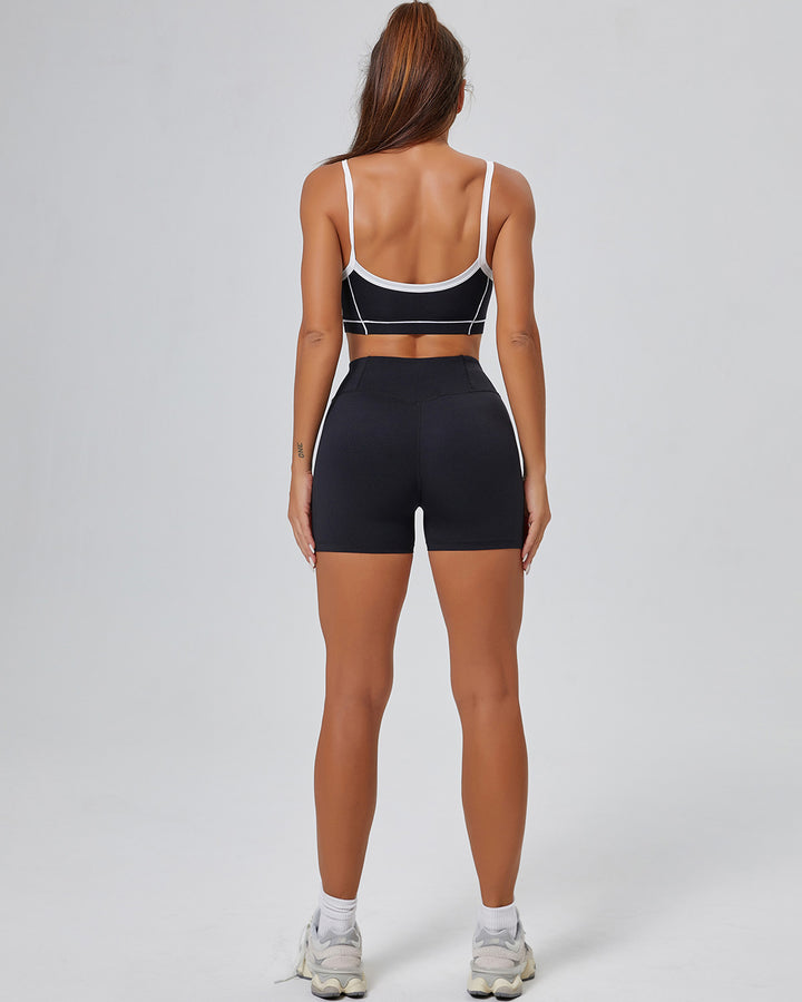 Colette Seamless Shorts - Black
