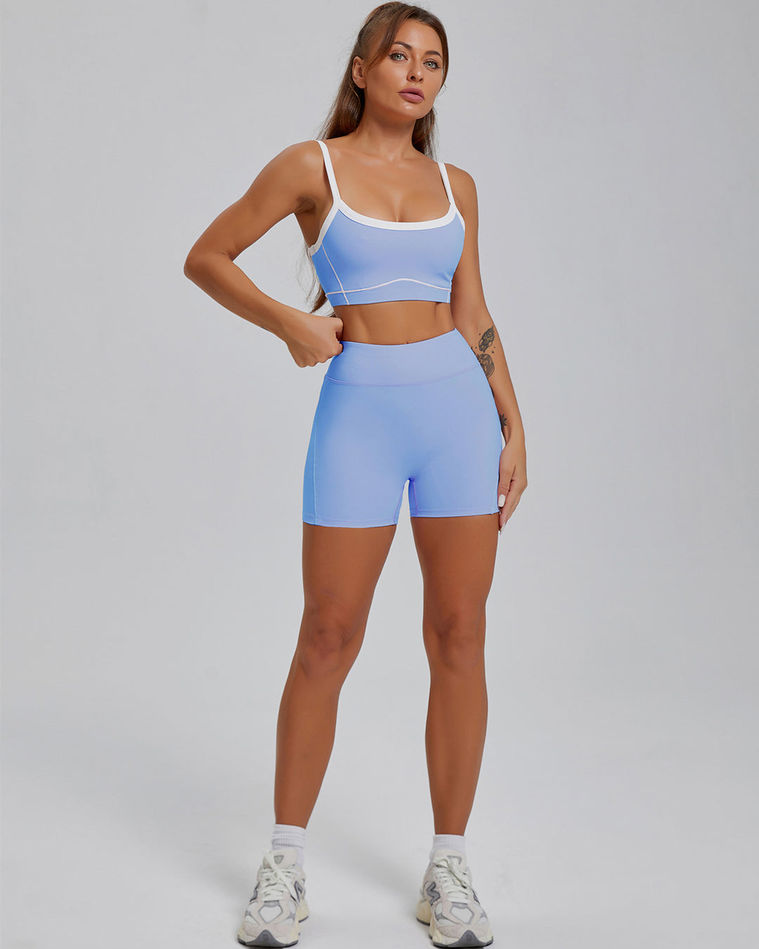 Colette Seamless Shorts - Blue