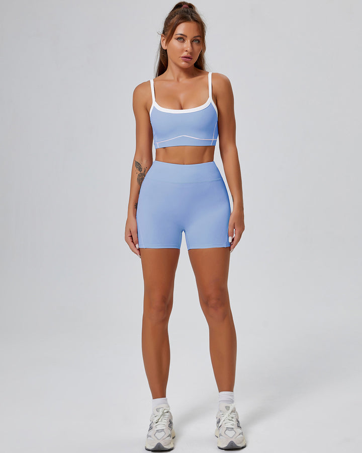 Colette Seamless Shorts - Blue