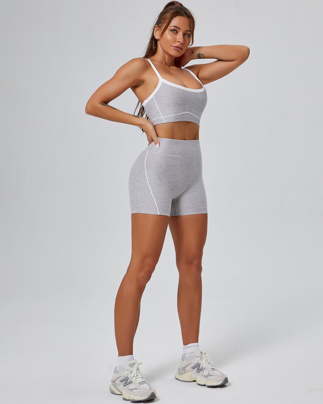Colette Seamless Shorts - Grey