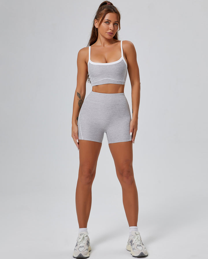 Colette Seamless Shorts - Grey