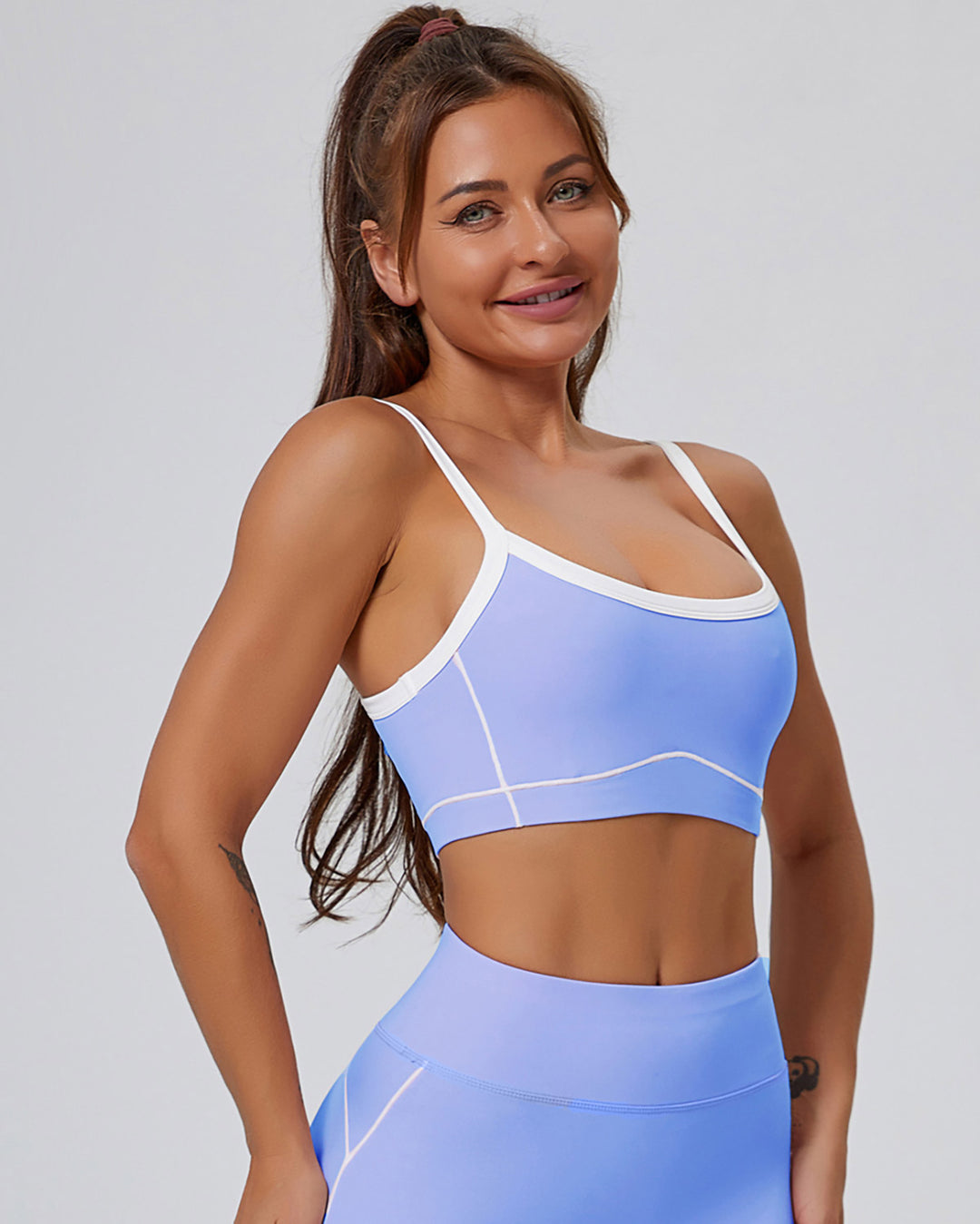 Colette Sports Bra - Blue