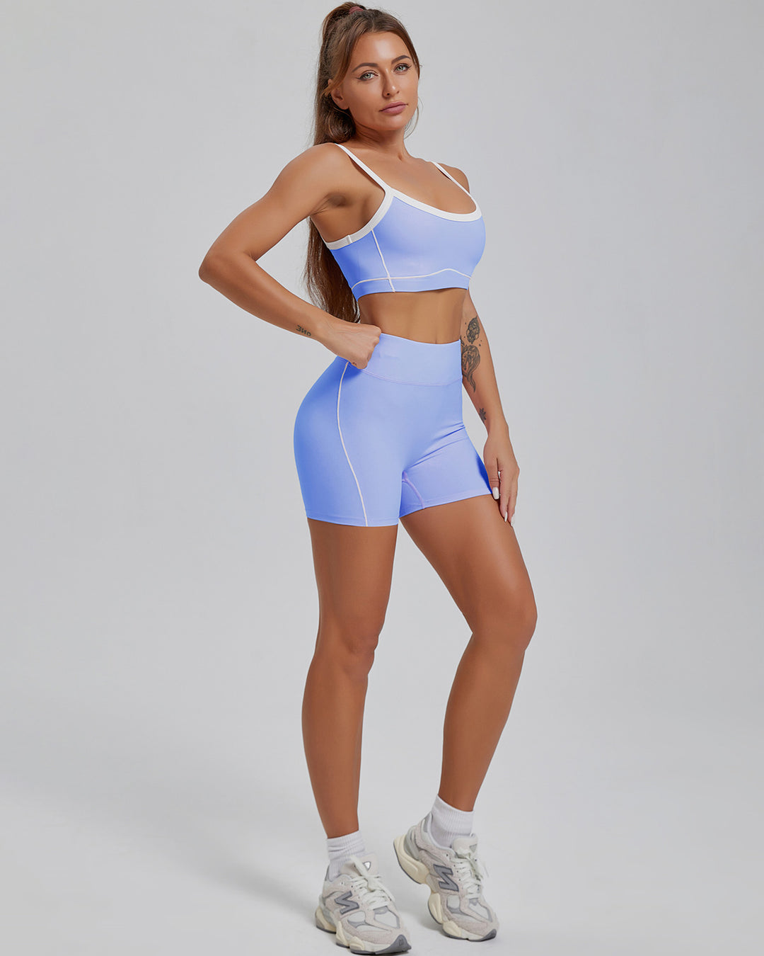 Colette Sports Bra - Blue