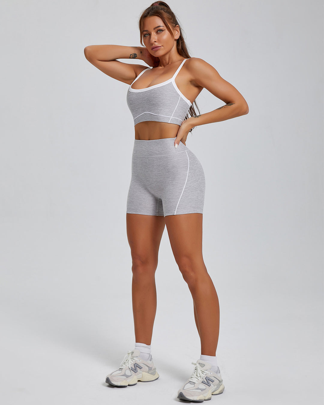 Colette Sports Bra - Grey