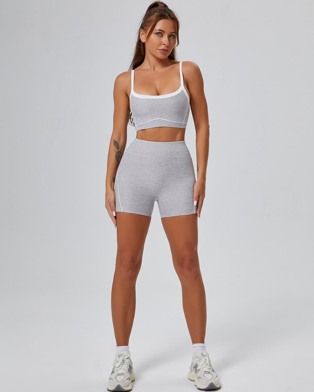 Colette Sports Bra - Grey