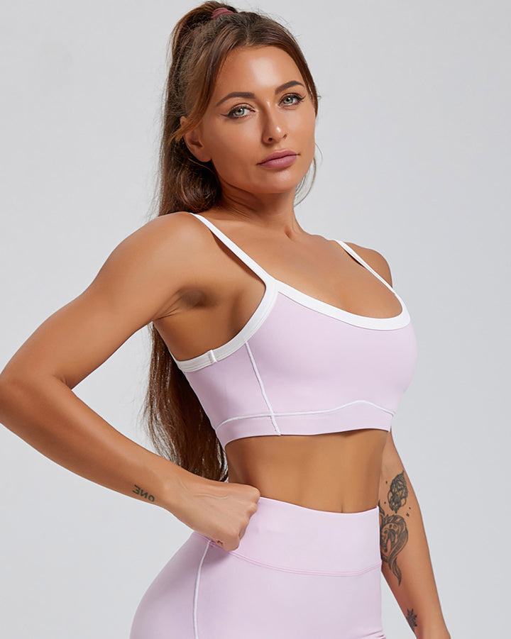 Colette Sports Bra - Pink