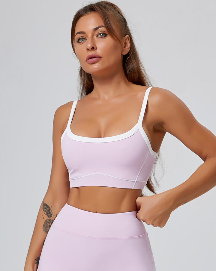 Colette Sports Bra - Pink