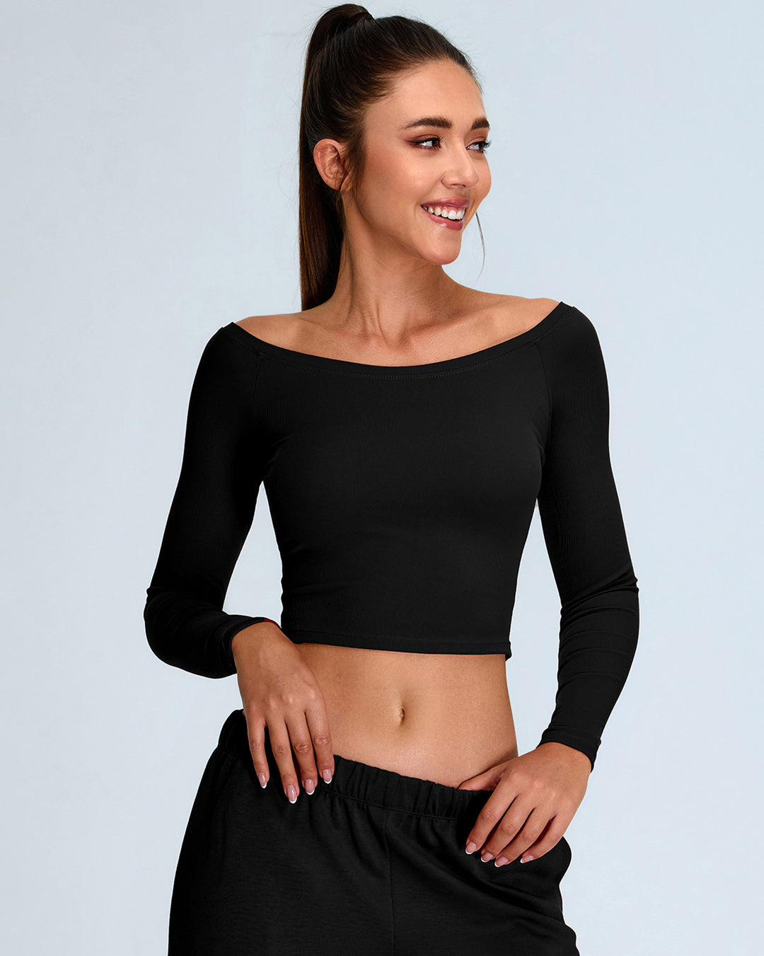 Coralia Long Sleeve - Black