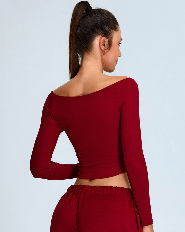 Coralia Long Sleeve - Red