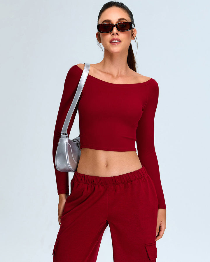 Coralia Long Sleeve - Red