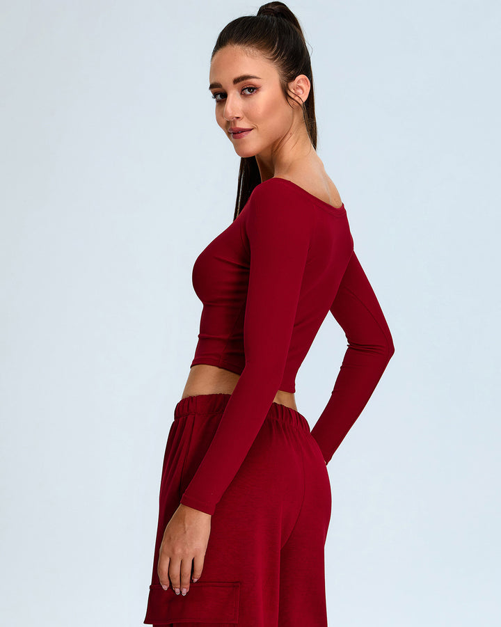Coralia Long Sleeve - Red