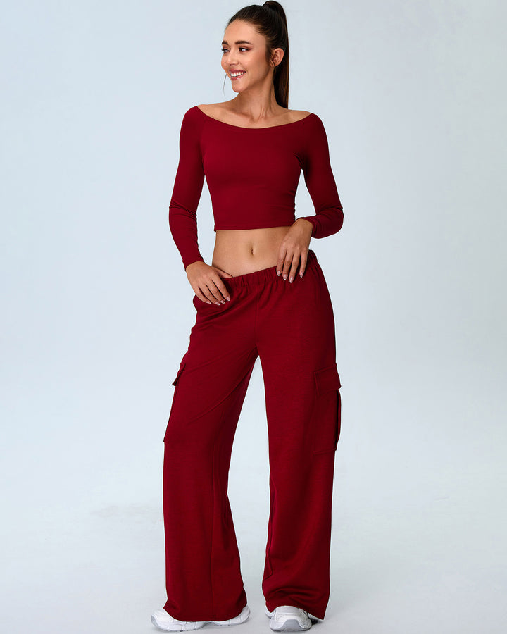 Coralia Long Sleeve - Red