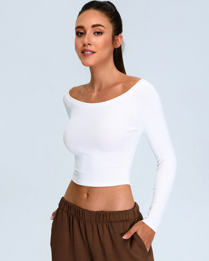 Coralia Long Sleeve - White