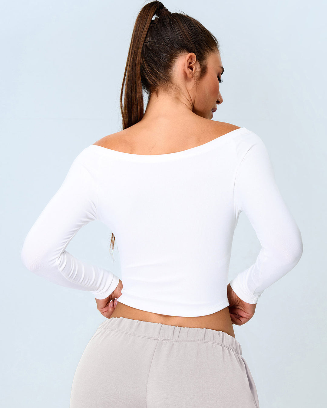 Coralia Long Sleeve - White