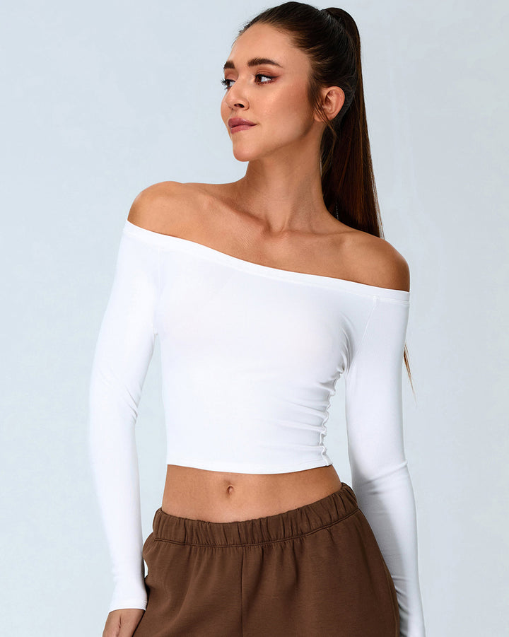 Coralia Long Sleeve - White