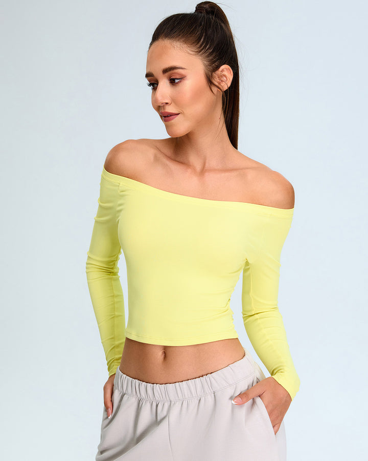 Coralia Long Sleeve - Yellow