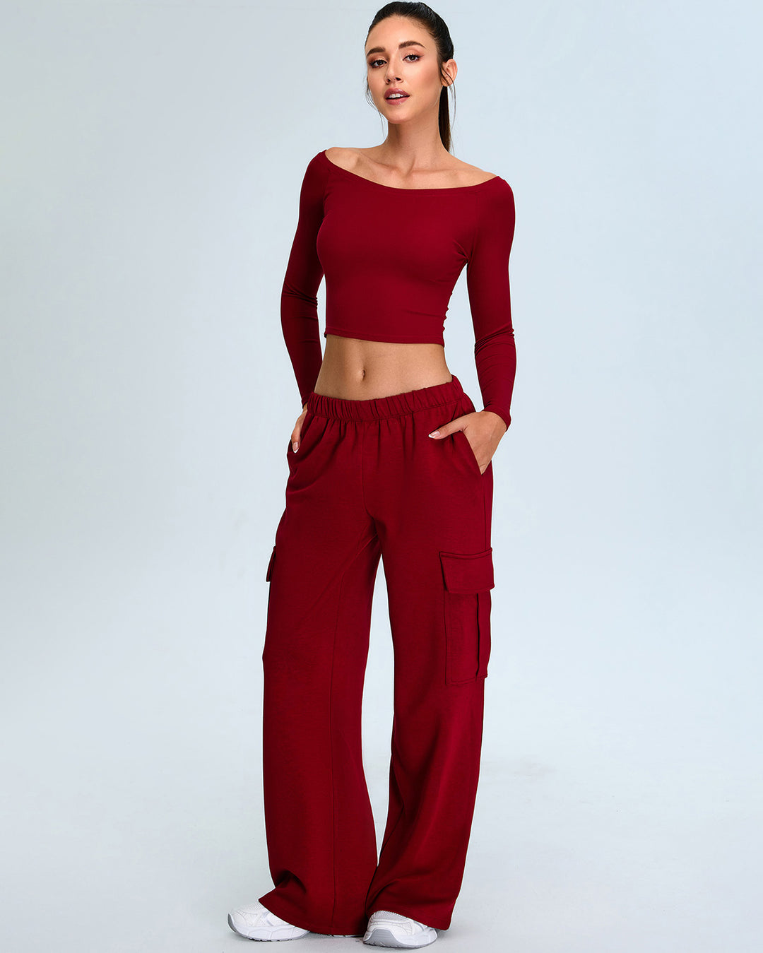 Coralia Pants - Red