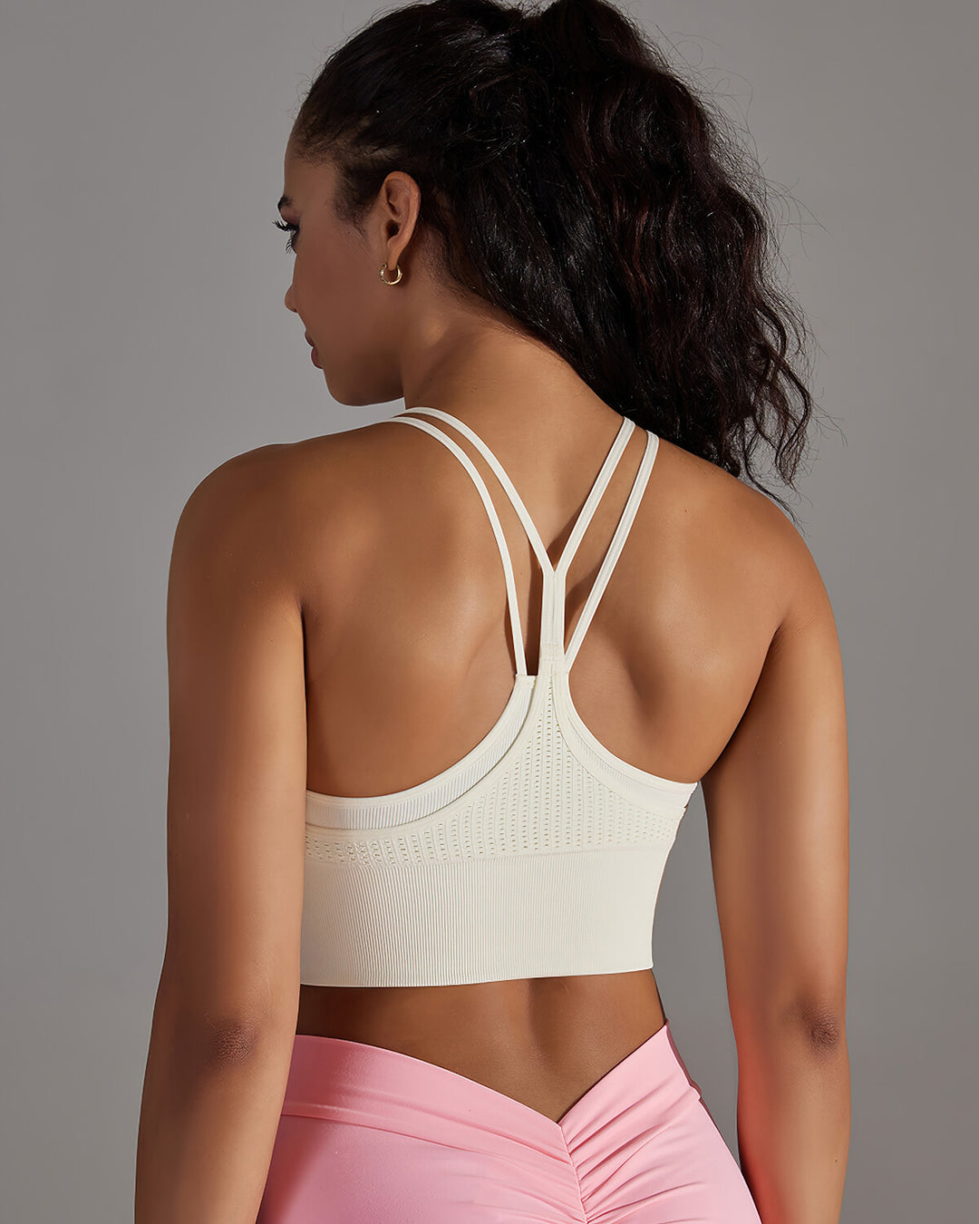 Coraline Sports Bra - Beige