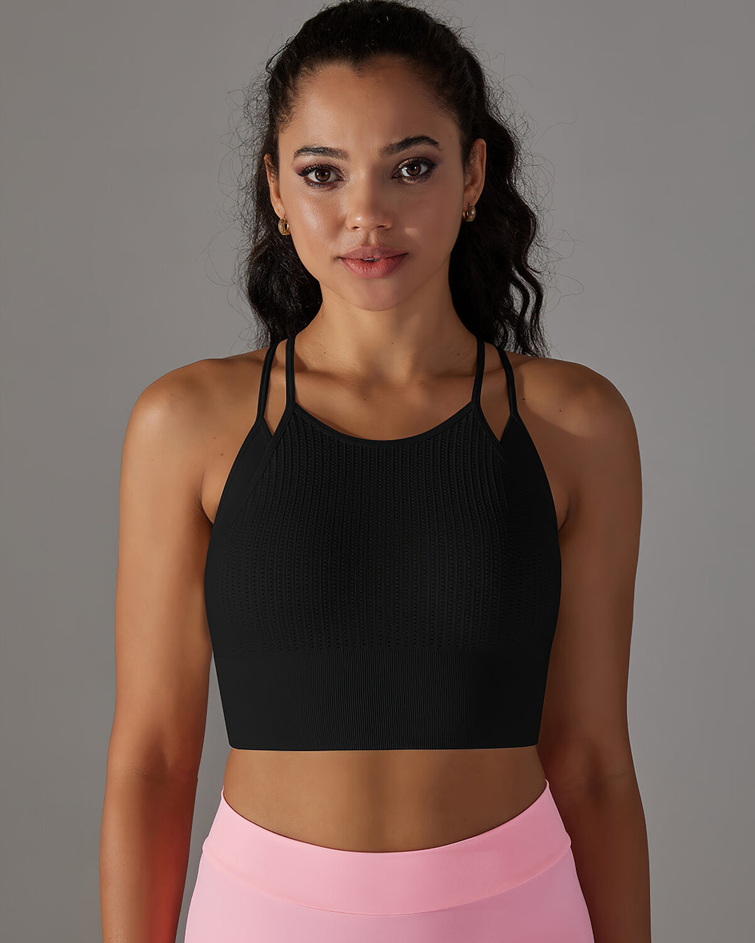 Coraline Sports Bra - Black