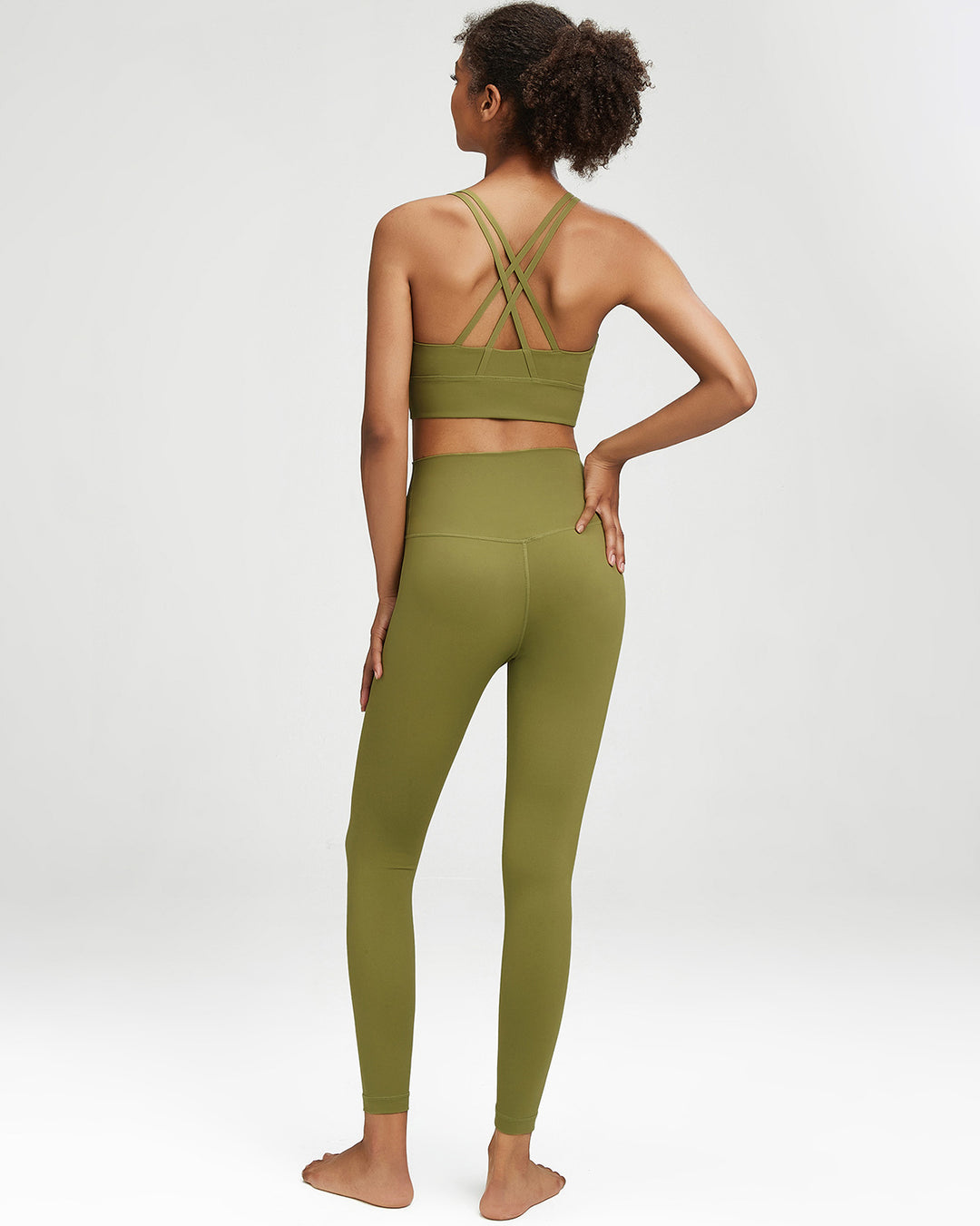 Cordelia Seamless Leggings - Olive