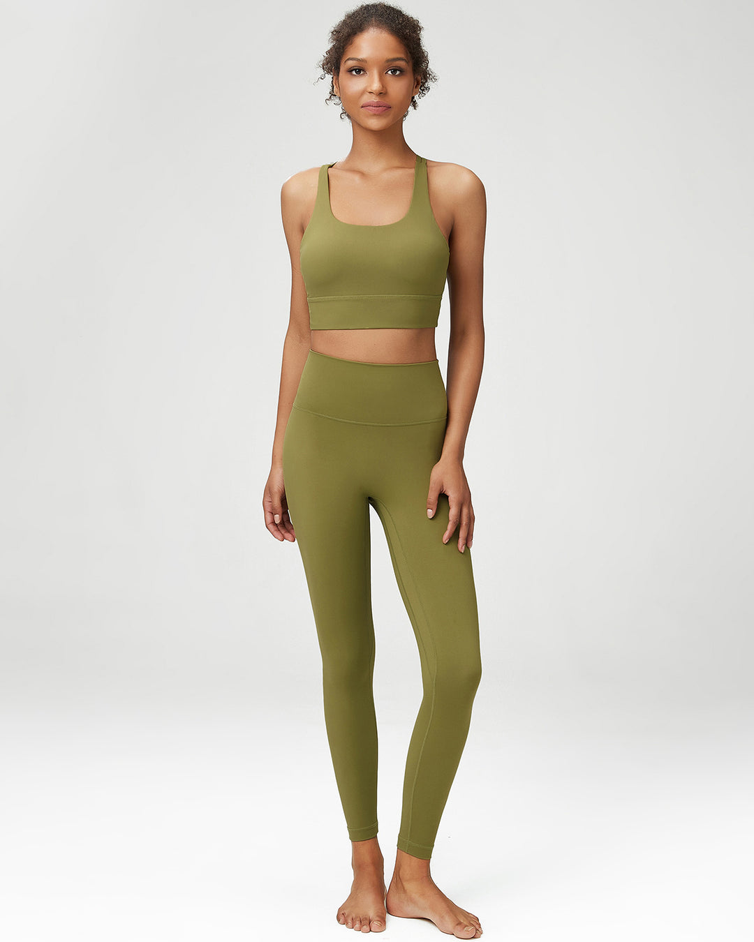 Cordelia Seamless Leggings - Olive