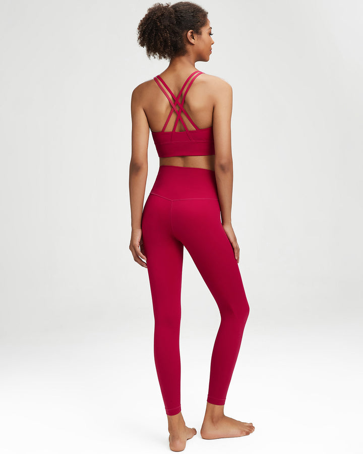 Cordelia Seamless Leggings - Red