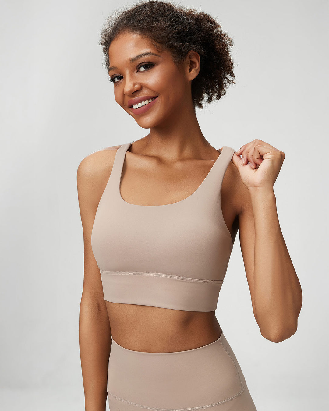 Cordelia Sports Bra - Beige
