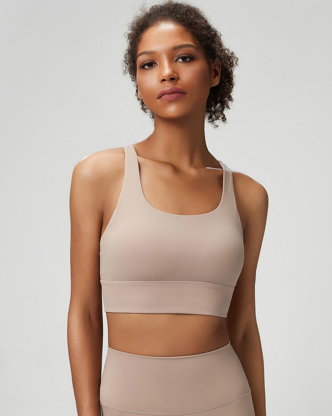 Cordelia Sports Bra - Beige