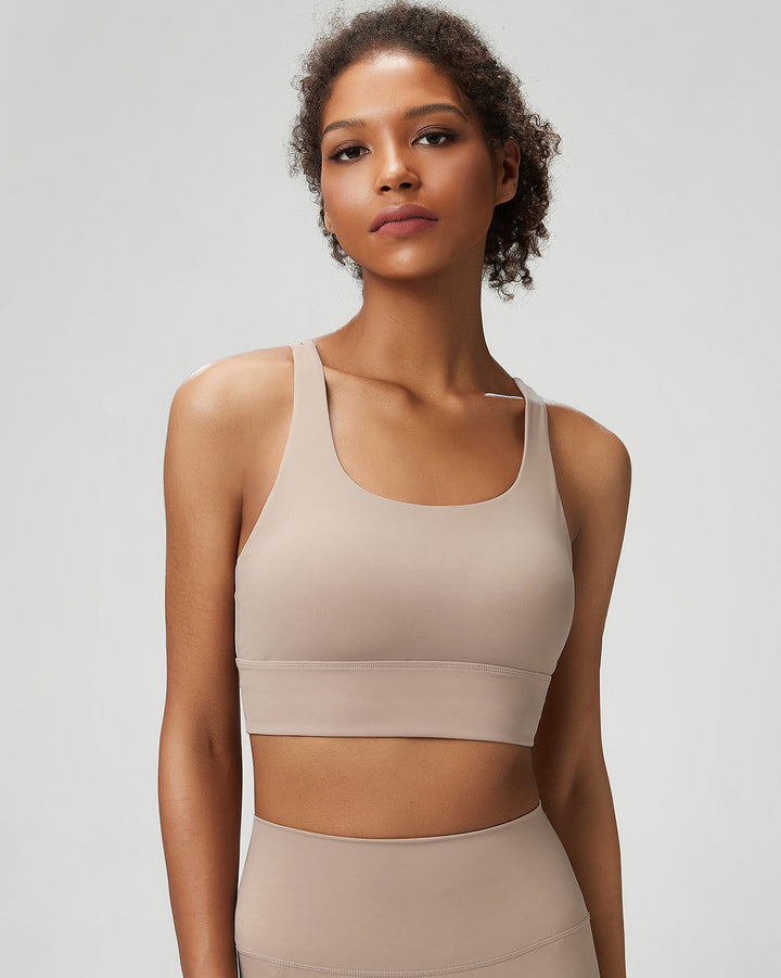 Cordelia Sports Bra - Beige