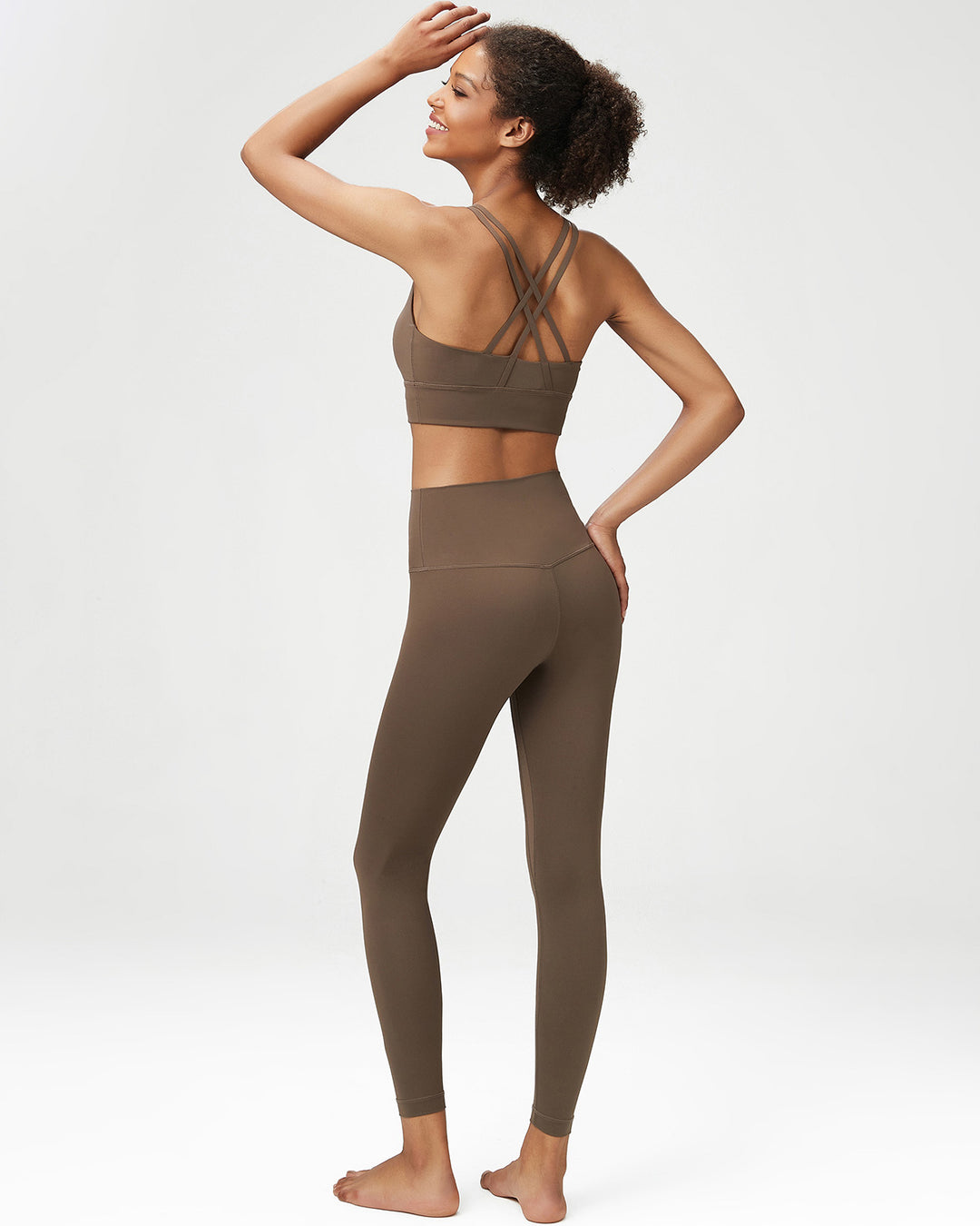 Cordelia Sports Bra - Brown