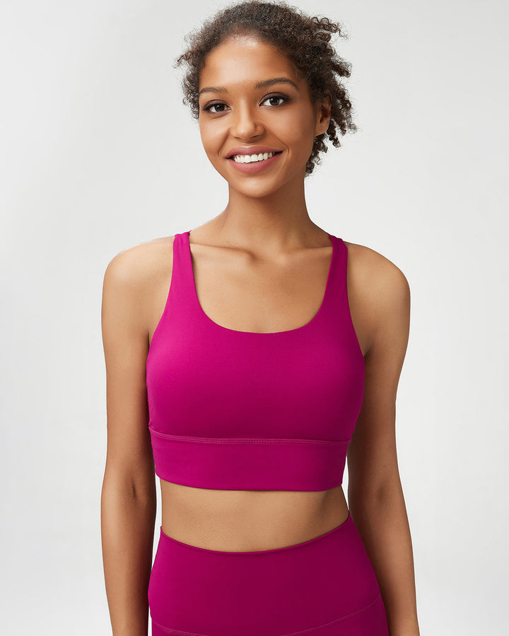 Cordelia Sports Bra - Carmine