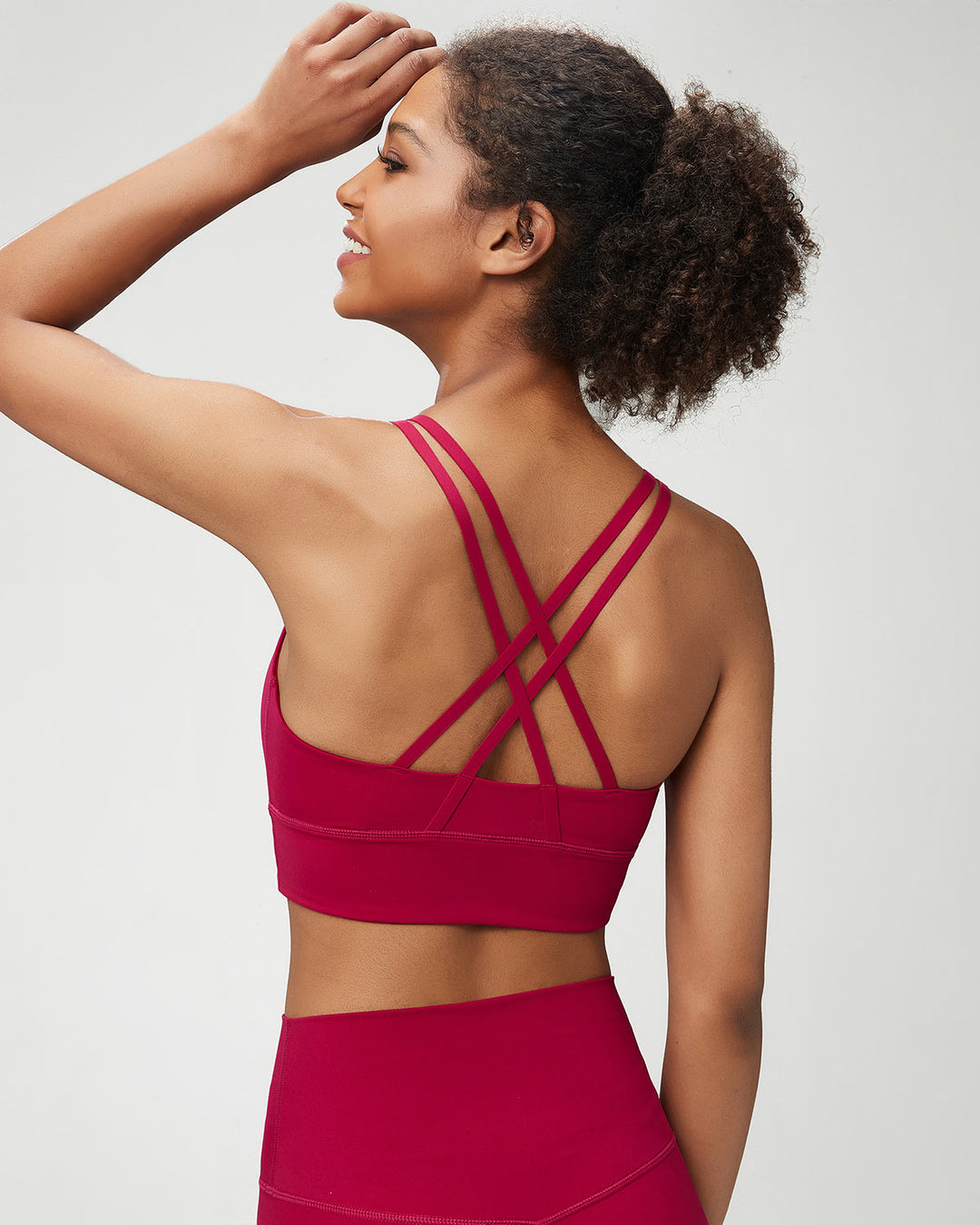 Cordelia Sports Bra - Red