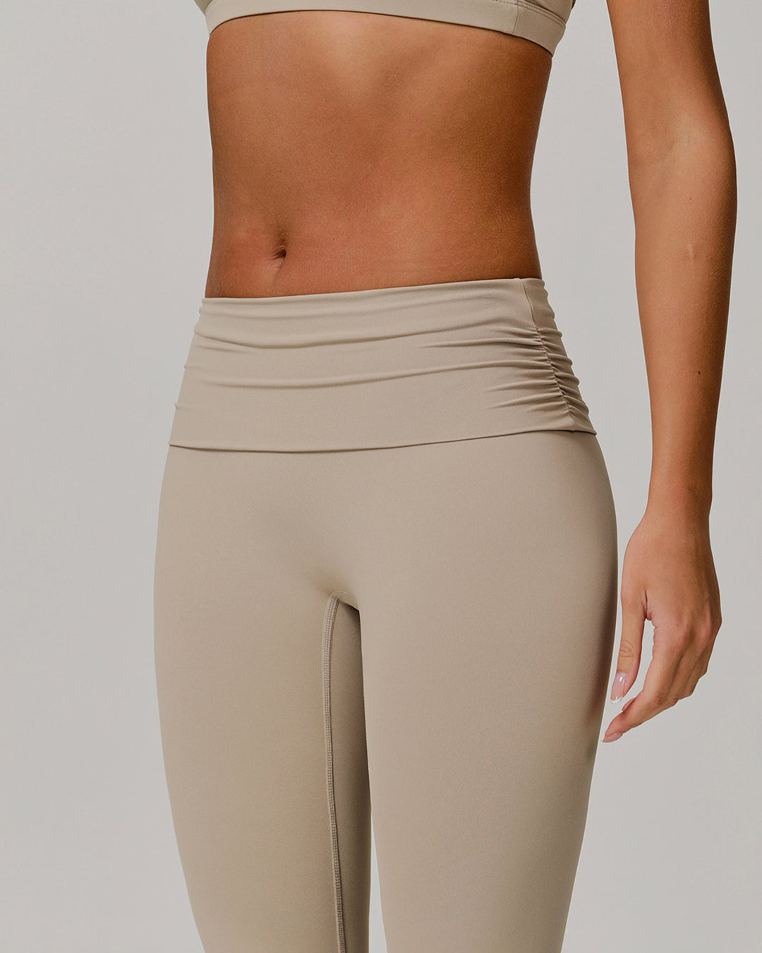 Cressida Seamless Leggings - Beige