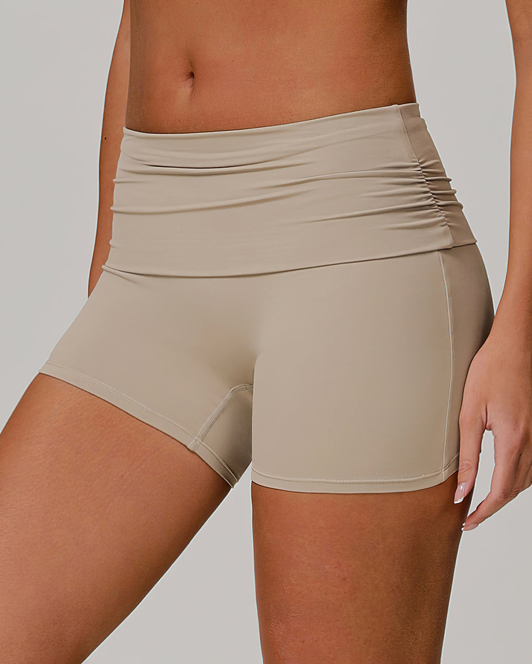 Cressida Seamless Shorts - Beige