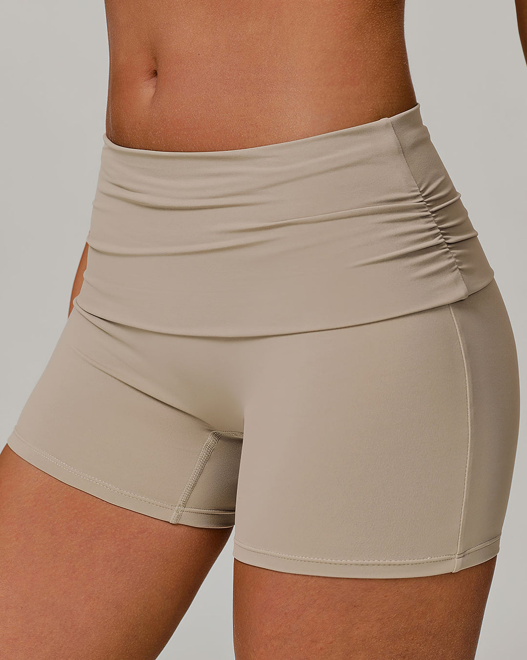 Cressida Seamless Shorts - Beige