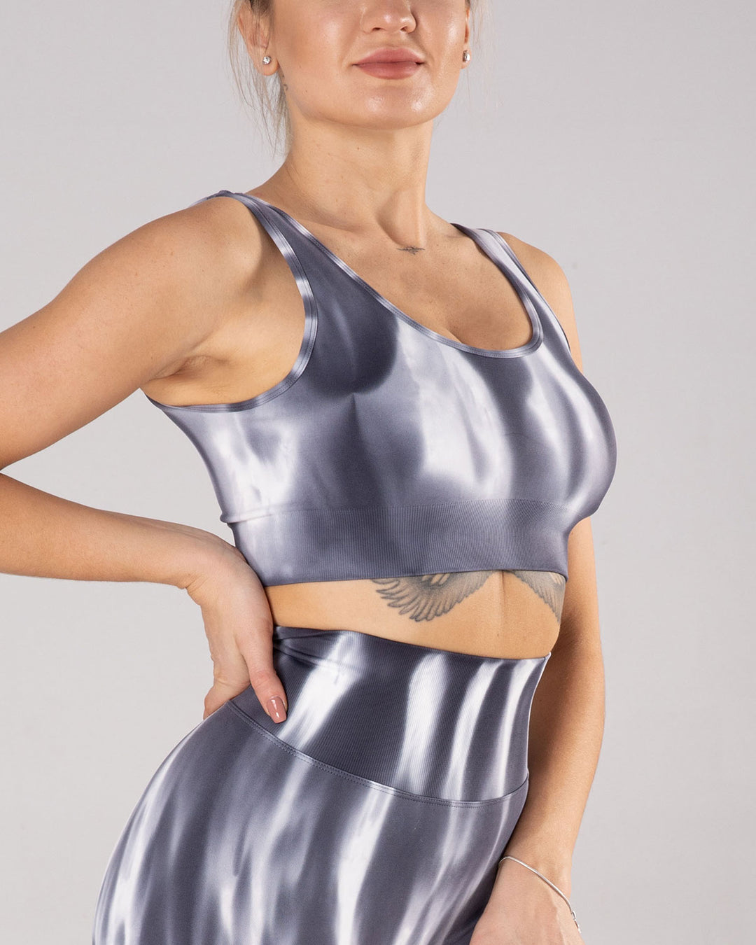 Daphne Sports Bra - Grey