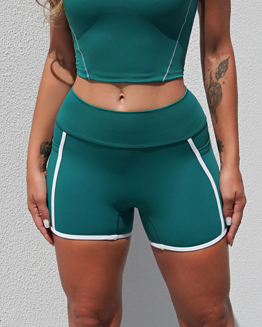 Daria Seamless Shorts - Green
