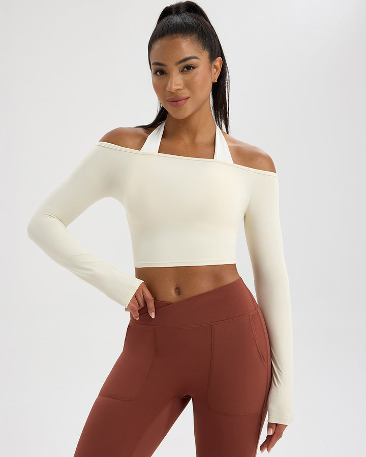 Delilah Long Sleeve - Beige