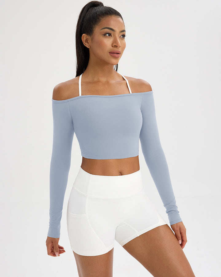 Delilah Long Sleeve - Blue