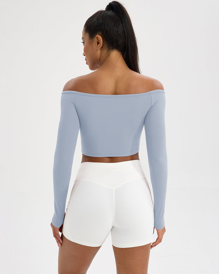 Delilah Long Sleeve - Blue