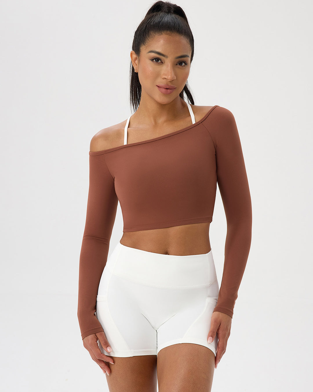 Delilah Long Sleeve - Brown