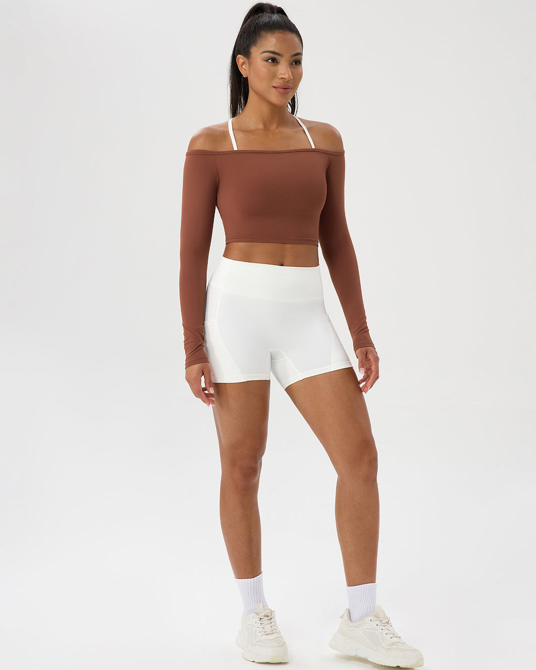 Delilah Long Sleeve - Brown