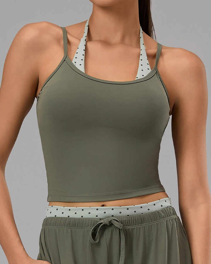 Denara Crop Top - Green