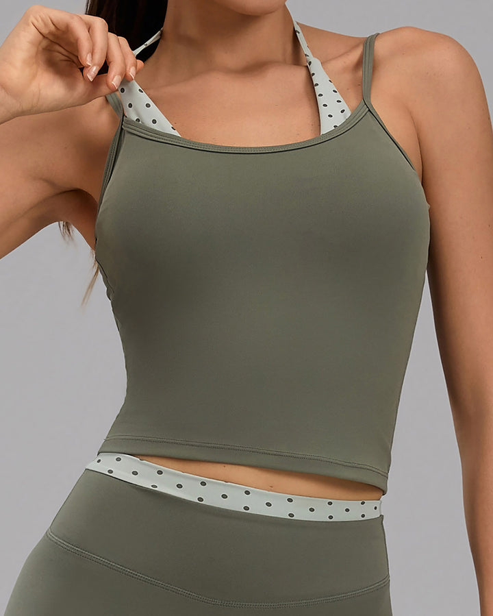 Denara Crop Top - Green
