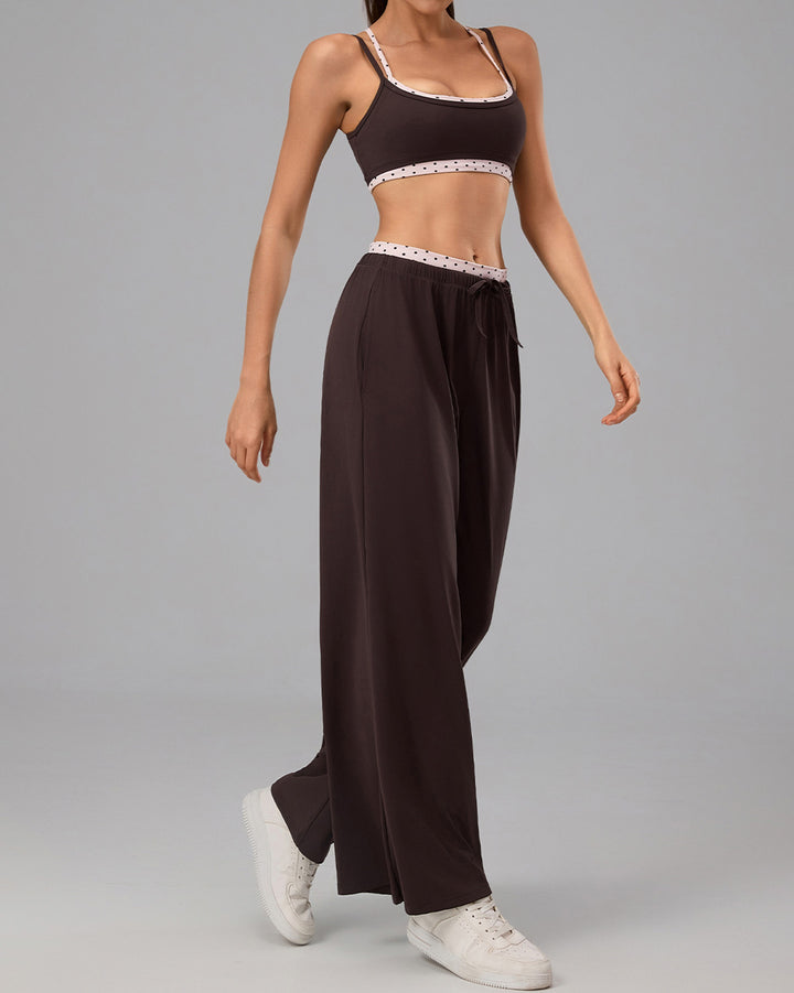 Denara Sports Bra - Brown