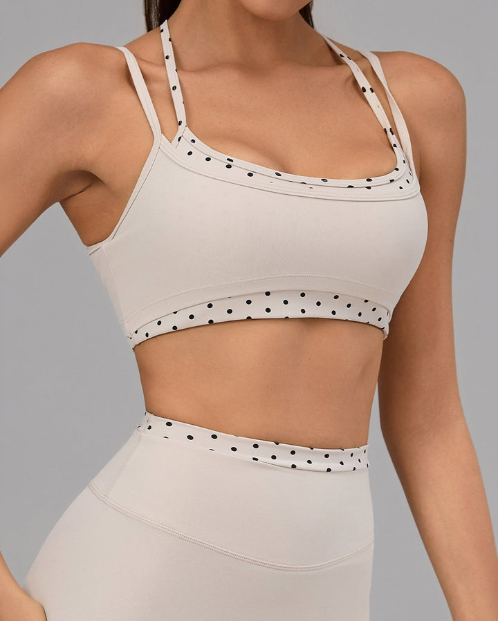 Denara Sports Bra - Cream