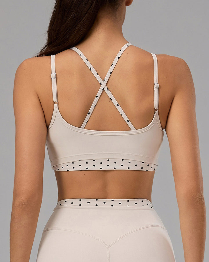 Denara Sports Bra - Cream